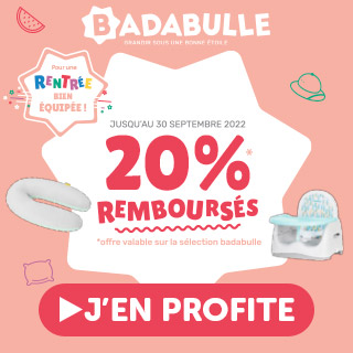 30% remboursés sur la sélection badabulle