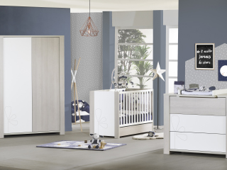 Chambre Sauthon Easy New Opale avec motif