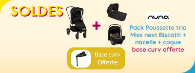 pack poussette nuna soldes