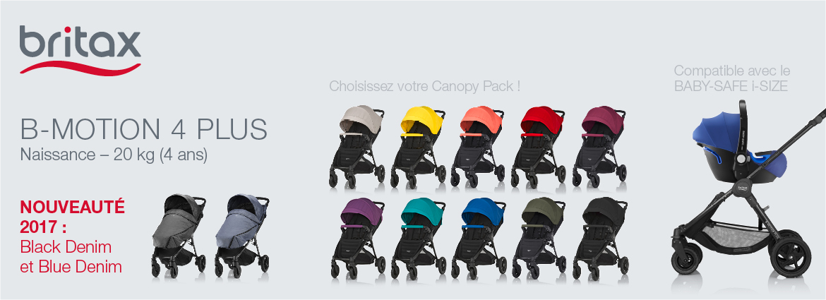Poussette Britax B-Motion 4 Plus Poussette Britax B-Motion 4 Plus