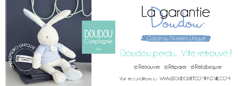 Slider 1 Doudou et cie Garantie